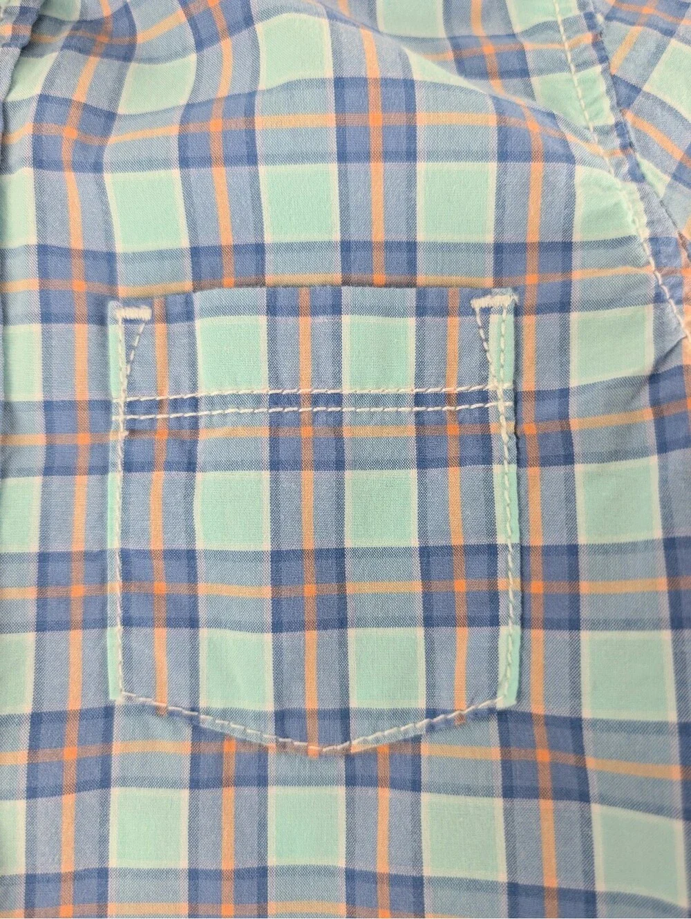 OshKosh B'gosh Boys Plaid Button Down Shirt (Size: 4/5)